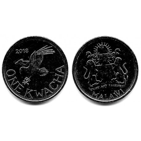 Malaui. 2018. 1 Kwacha (SC)