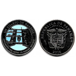 Panamá. 2016. ¼ Balboa (SC)