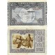 España (II República). 1937. 50 Pesetas (MBC-) Sin Serie, Banco de Bilbao