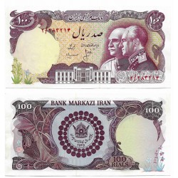 (108) Irán. 1976. 100 Rials (EBC+)