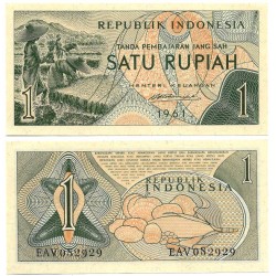 (78) Indonesia. 1961. 1 Rupiah (SC)