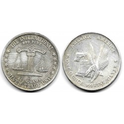 Estados Unidos de América. 1 Onza (BC) (Plata) 31,10 gr. de .999