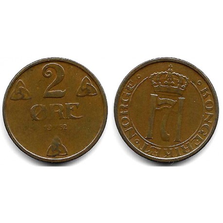 (371) Noruega. 1952. 2 Ore (MBC-)