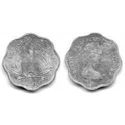 (10) Estados Orientales Caribeños. 1981. 1 Cent (MBC)