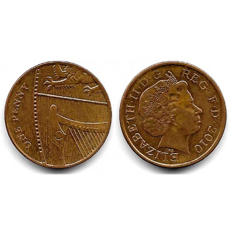 (1107) Gran Bretaña. 2010. 1 Penny (MBC)