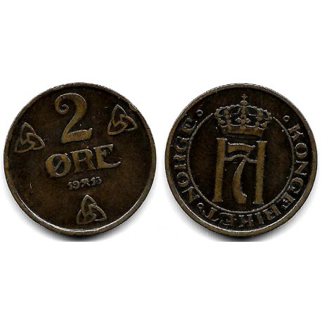 (371) Noruega. 1913. 2 Ore (MBC)