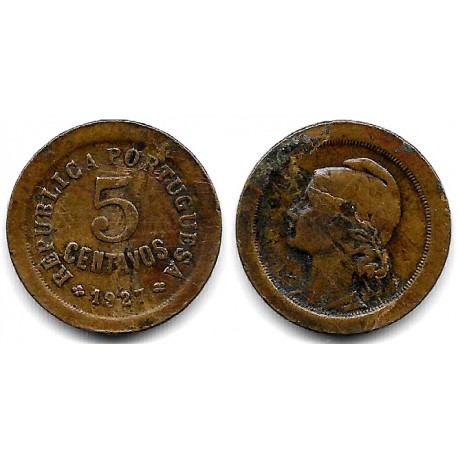 (563) Portugal. 1927. 5 Centavos (BC)