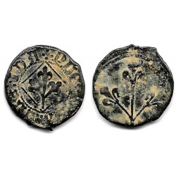 Carlos I. Sin Fecha. Pugesa (BC+) Ceca de Lérida