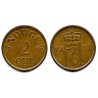 (399) Noruega. 1957. 2 Ore (MBC)