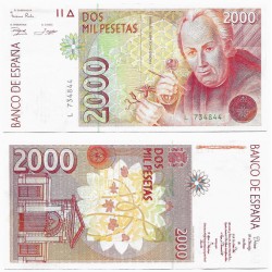 España. 1992. 2000 Pesetas (EBC+) Serie L