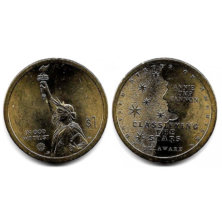 Estados Unidos de América. 2019(P). 1 Dollar (EBC+)