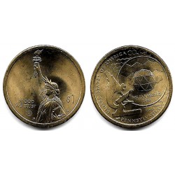 Estados Unidos de Amérca. 2019(P). 1 Dollar (EBC+)