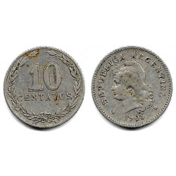 (35) Argentina. 1905. 10 Centavos (MBC-)