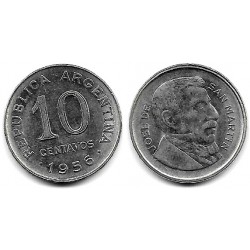 (51) Argentina. 1956. 10 Centavos (MBC+)