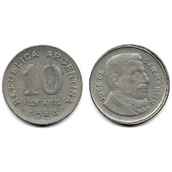 (51) Argentina. 1954. 10 Centavos (MBC)