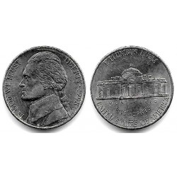 (A192) Estados Unidos de América. 1998(P). 5 Cents (EBC+)