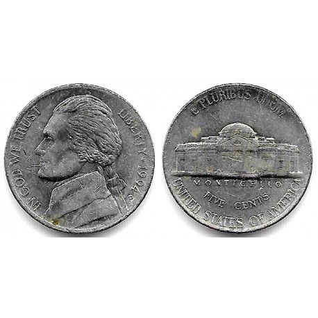 (A192) Estados Unidos de América. 1994(P). 5 Cents (MBC)