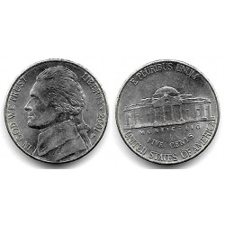 (A192) Estados Unidos de América. 2001(P). 5 Cents (EBC)