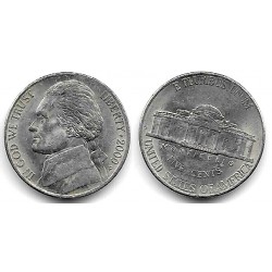 (A192) Estados Unidos de América. 2000(P). 5 Cents (EBC)