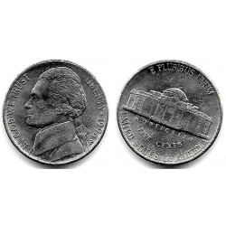 (A192) Estados Unidos de América. 1996(P). 5 Cents (EBC+)