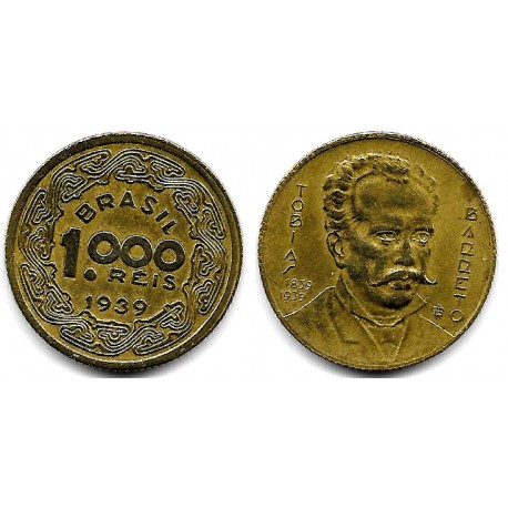 (550) Brasil. 1939. 1000 Reis (MBC)