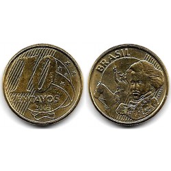 (649.2) Brasil. 2003. 10 Centavos (EBC+)
