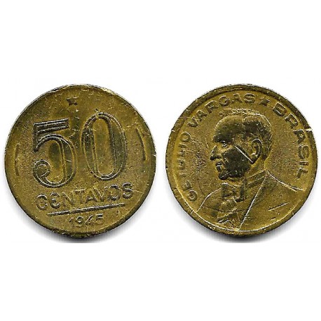 (557a) Brasil. 1945. 50 Centavos (MBC-)