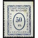 Viñeta. Comité Provincial Pro Refugiados. Castellón. 50 Céntimos (Nuevo, con señal de fijasellos)