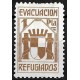 Viñeta. Evacuación Refugiados. 1 Peseta (Nuevo, con señal de fijasellos y rotura)