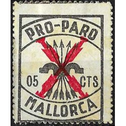 Viñeta. Pro Paro. Mallorca. 5 Céntimos (Usado)