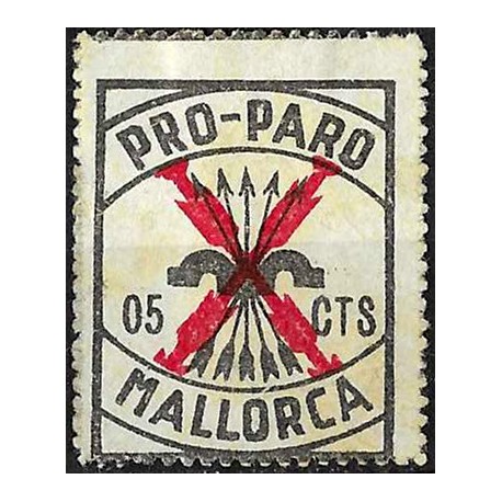 Viñeta. Pro Paro. Mallorca. 5 Céntimos (Usado)