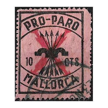 Viñeta. Pro Paro. Mallorca. 10 Céntimos (Usado)