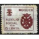 Viñeta. Moguer. Auxilio Social. 5 Céntimos (Usado)