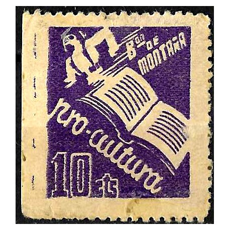 Viñeta. Pro Cultura. 10 Céntimos (Usado)