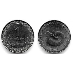 (1) Timor Oriental. 2004. 1 Centavo (SC)