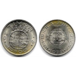 (22) Timor Oriental. 1970. 10 Escudos (EBC+)