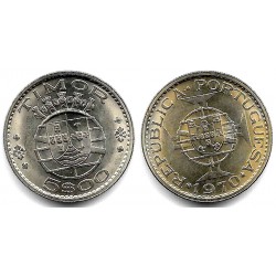(21) Timor Oriental. 1970. 5 Escudos (EBC+)