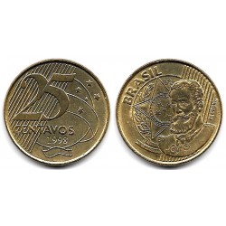 (650) Brasil. 1998. 25 Centavos (EBC)