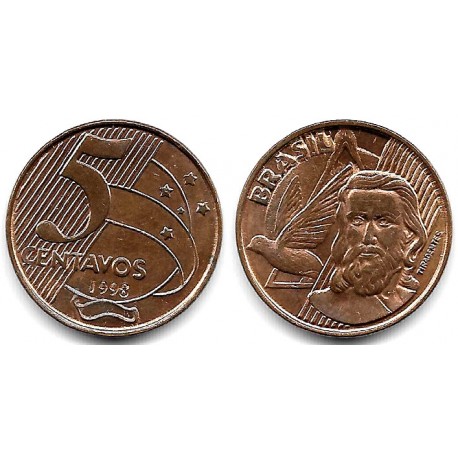 (648) Brasil. 1998. 5 Centavos (SC-)