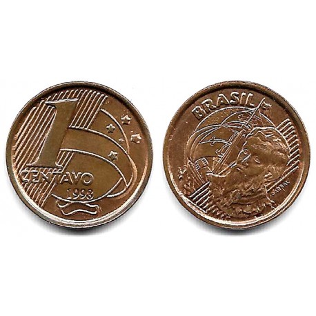 (647) Brasil. 1998. 1 Centavo (SC-)