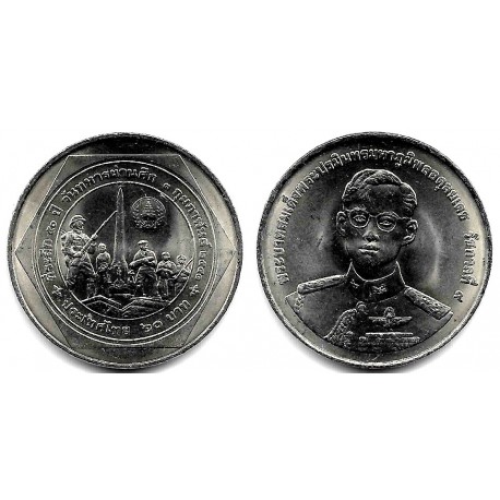 (Y341) Tailandia. 1998. 20 Baht (SC)