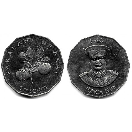 (71) Tonga. 1996. 50 Senti (EBC+)