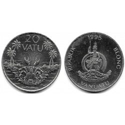 (7) Vanuatu. 1995. 20 Vatu (SC)