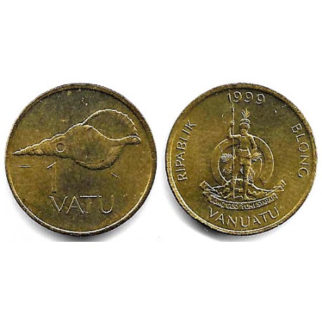 (3) Vanuatu. 1999. 1 Vatu (SC)
