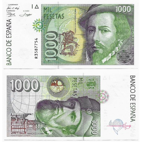 España. 1992. 1000 Pesetas (EBC) Serie R