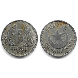 (862) Turquía. 1937. 5 Para (MBC-)