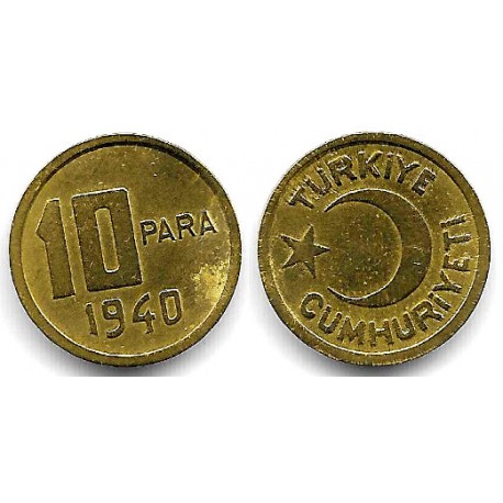 (868) Turquía. 1940. 10 Para (MBC+)