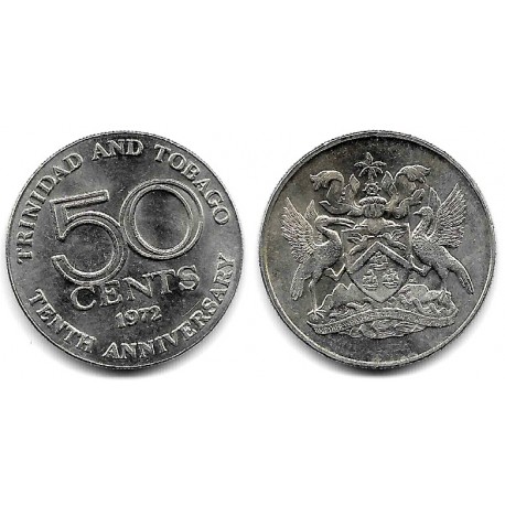 (5) Trinidad y Tobago. 1972. 50 Cents (EBC+)
