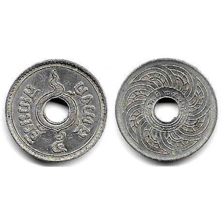 (Y36) Tailandia. 1937. 5 Satang (EBC-)