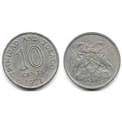 (3) Trinidad y Tobago. 1971. 10 Cents (MBC)